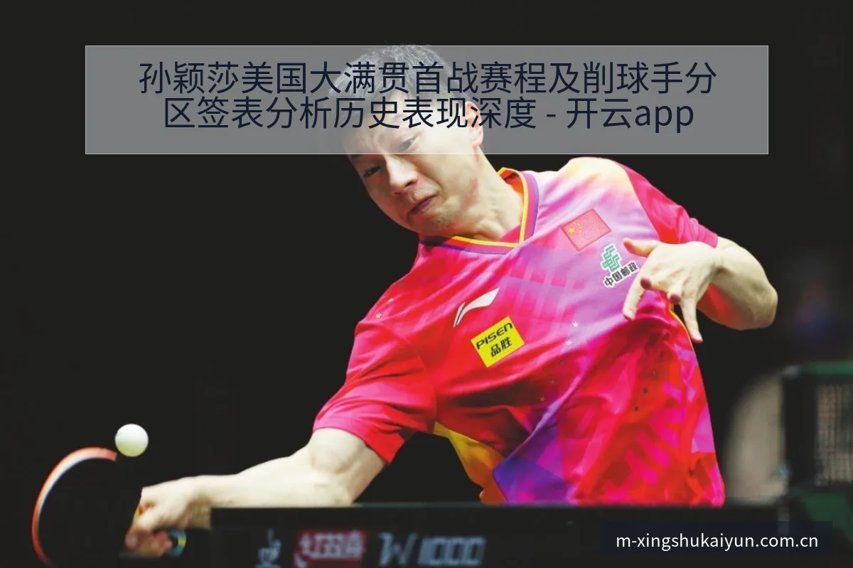 孙颖莎美国大满贯首战赛程及削球手分区签表分析历史表现深度 - 开云app